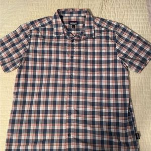 Mens Patagonia Fezzman Short Sleeve Button Down Shirt